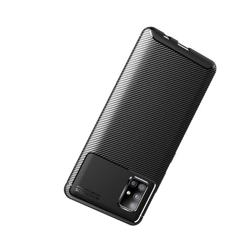 Mobilcover Samsung Galaxy A51 5G Fleksibel Kulfibertekstur