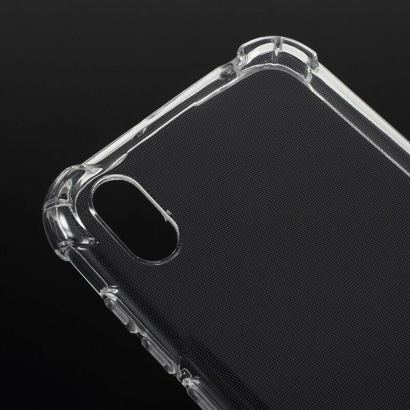 Cover / Honor 8S Transparente Forstærkede Hjørner