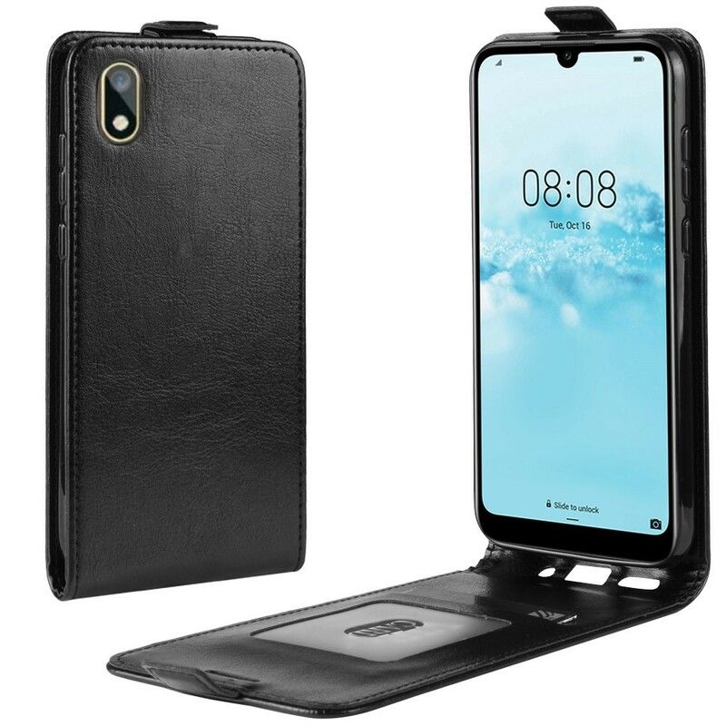 Flip Cover / Honor 8S Læder Cover Foldbar