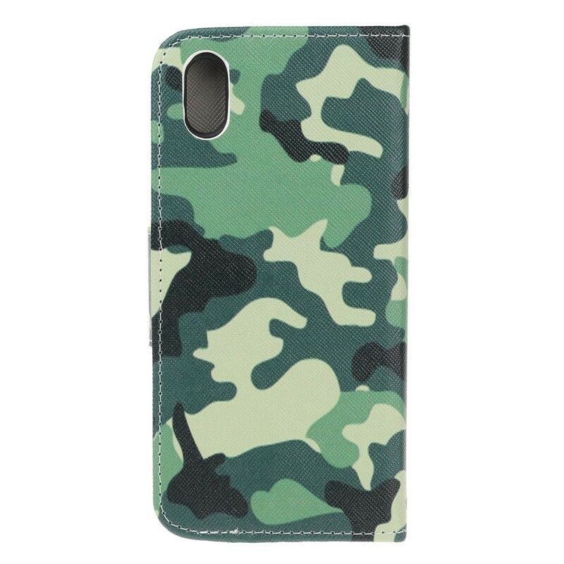 Læder Cover / Honor 8S Militær Camouflage