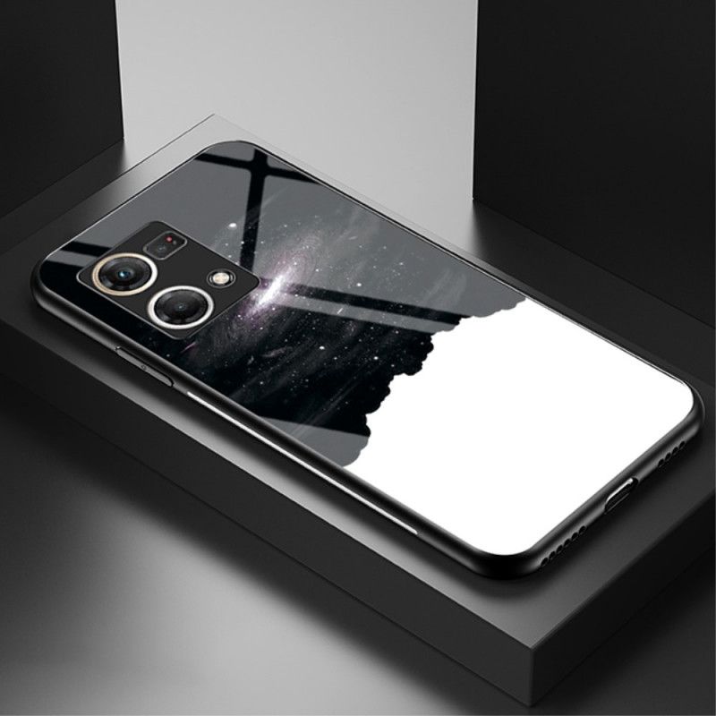 Cover Oppo Reno 7 Hærdet Glasmønster