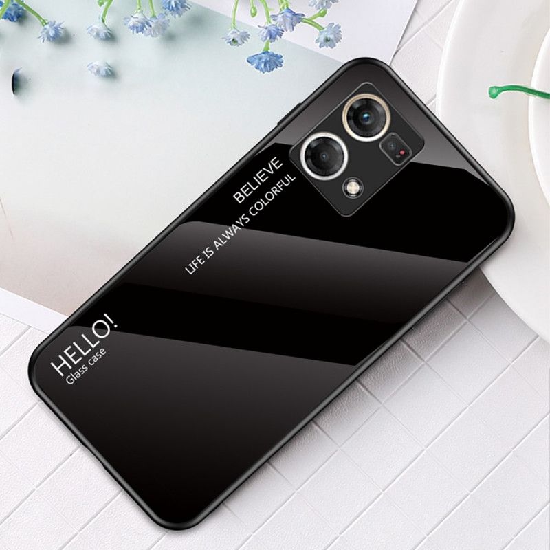 Cover Oppo Reno 7 Hej Hærdet Glas