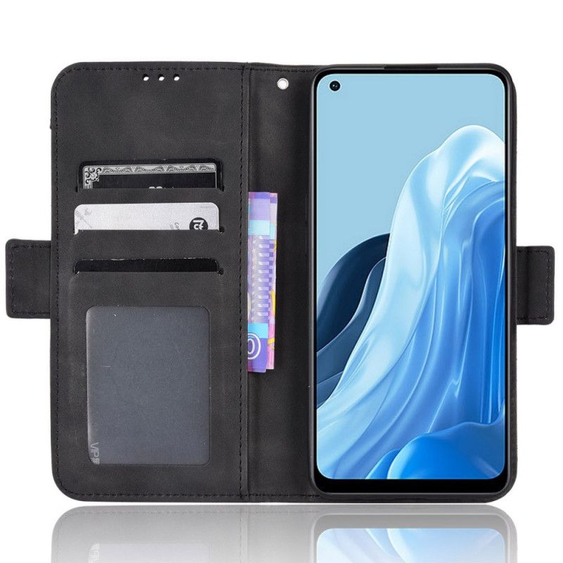 Flip Cover Oppo Reno 7 Førsteklasses Multikort