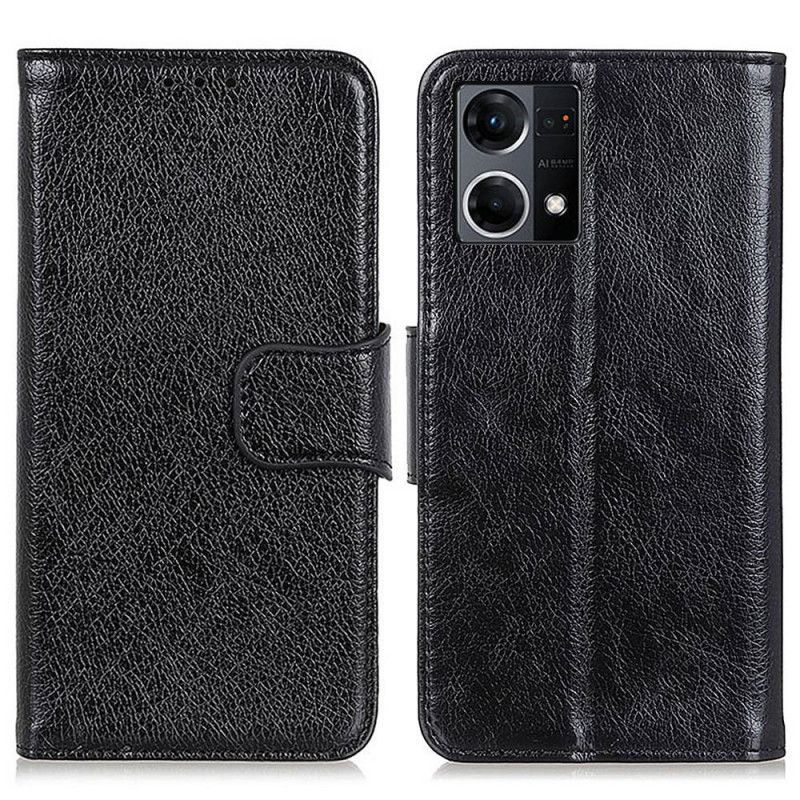 Flip Cover Oppo Reno 7 Nappa Split Læder