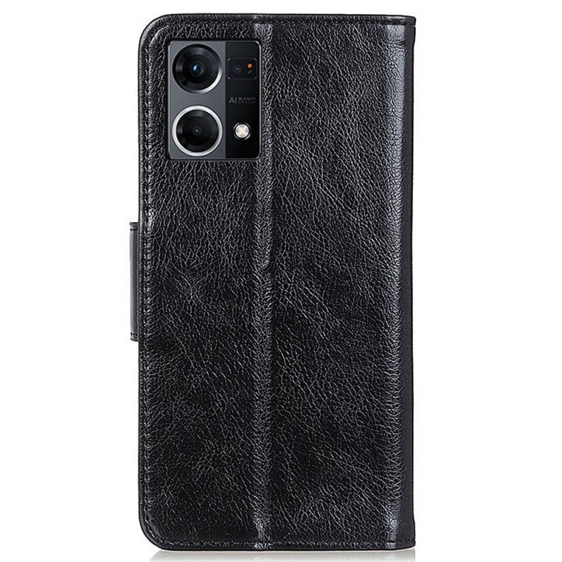 Flip Cover Oppo Reno 7 Nappa Split Læder