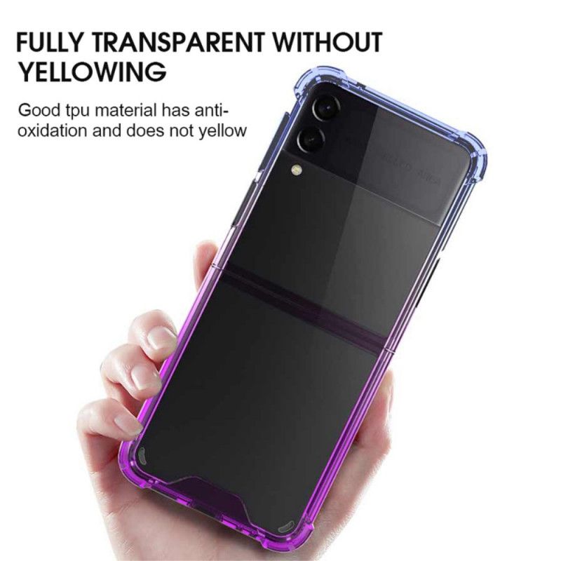 Cover Samsung Galaxy Z Flip 3 5G Flip Cover Gradient Farve