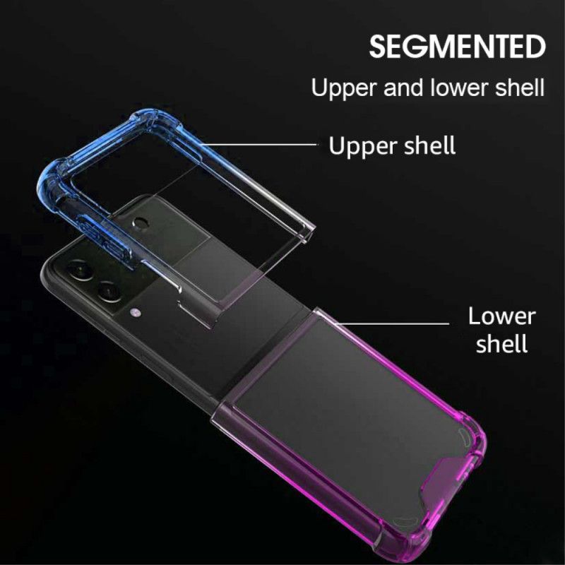 Cover Samsung Galaxy Z Flip 3 5G Flip Cover Gradient Farve