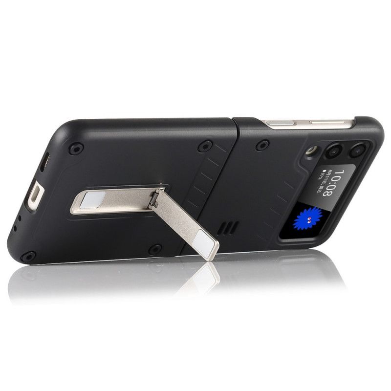 Cover Samsung Galaxy Z Flip 3 5G Flip Cover Mat Med Support