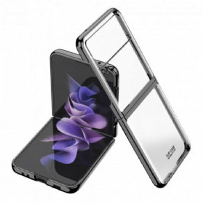 Cover Samsung Galaxy Z Flip 3 5G Flip Cover Metal Style Kanter