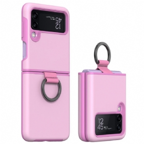 Cover Samsung Galaxy Z Flip 3 5G Flip Cover Ring-support Design Gkk