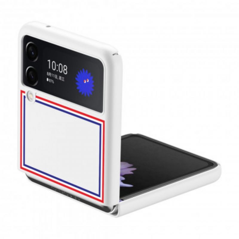 Cover Samsung Galaxy Z Flip 3 5G Flip Cover Tricolor