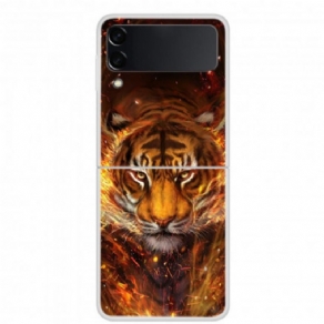 Mobilcover Samsung Galaxy Z Flip 3 5G Flip Cover Ildtiger