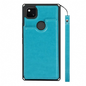 Cover Google Pixel 4a Kortholder Og Snor