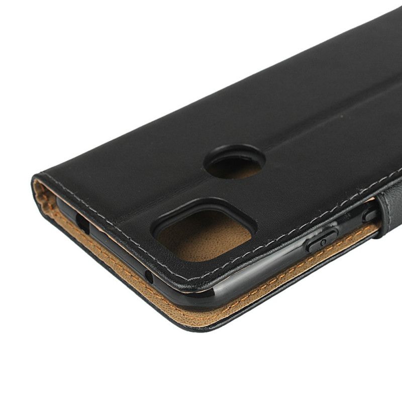 Flip Cover Google Pixel 4a Ægte Læder