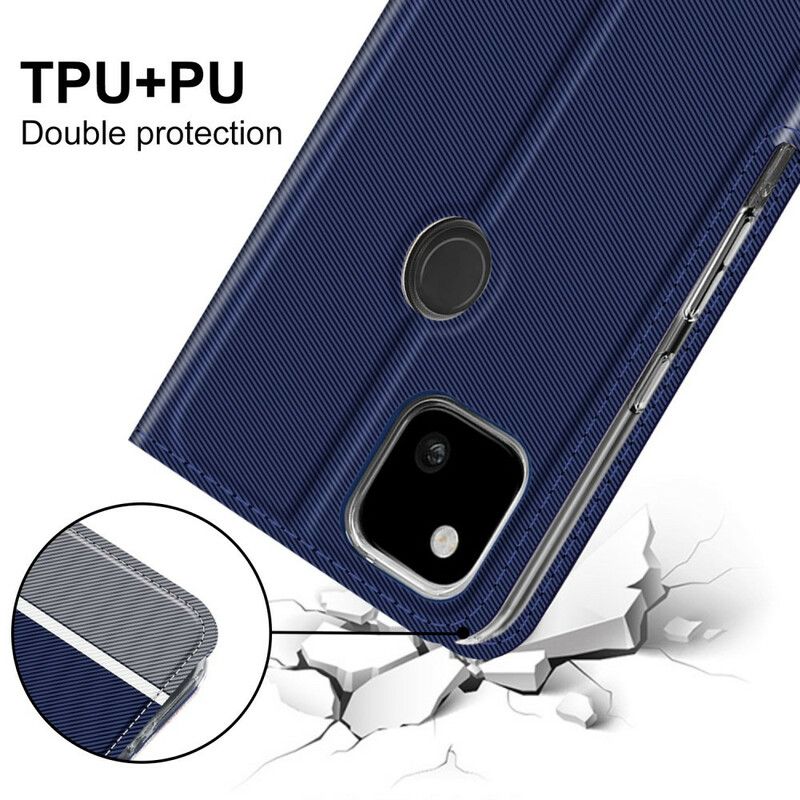 Flip Cover Google Pixel 4a Bicolor Baiyu-serien