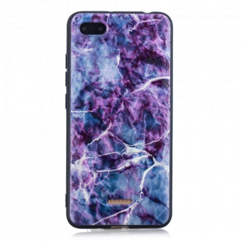 Cover Xiaomi Redmi 6A Lilla Marmor