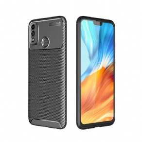 Cover Honor 9X Lite Kulfiberteksturslange