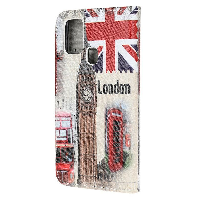 Flip Cover Honor 9X Lite London Life