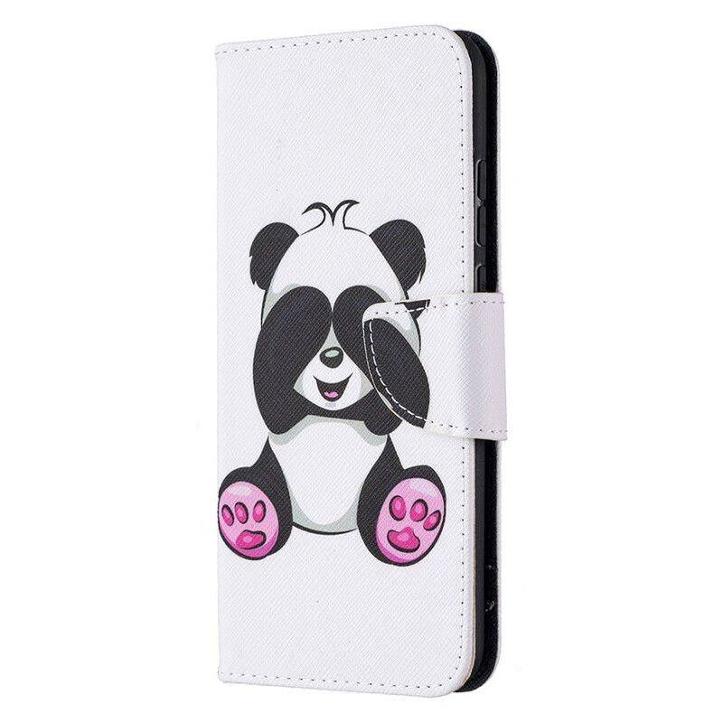 Flip Cover Honor 9X Lite Panda Sjov