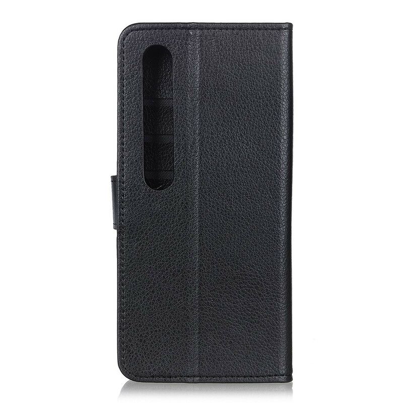 Flip Cover Xiaomi Mi 10 / 10 Pro Faux Læder Litchi