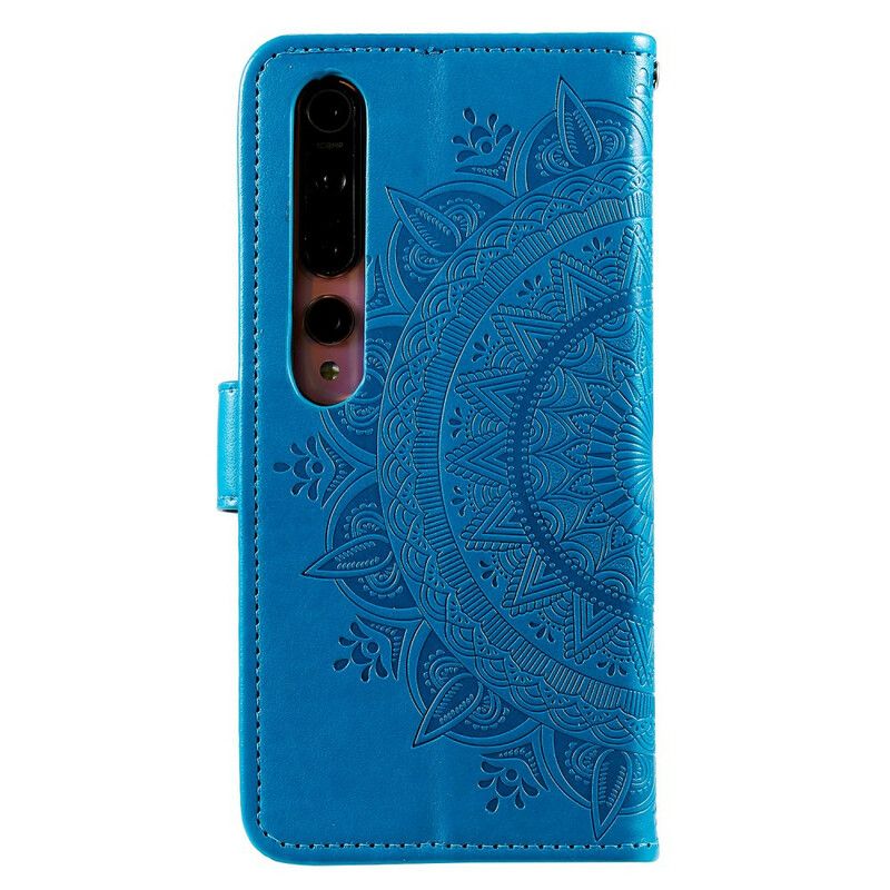 Læder Cover Xiaomi Mi 10 / 10 Pro Søn Mandala