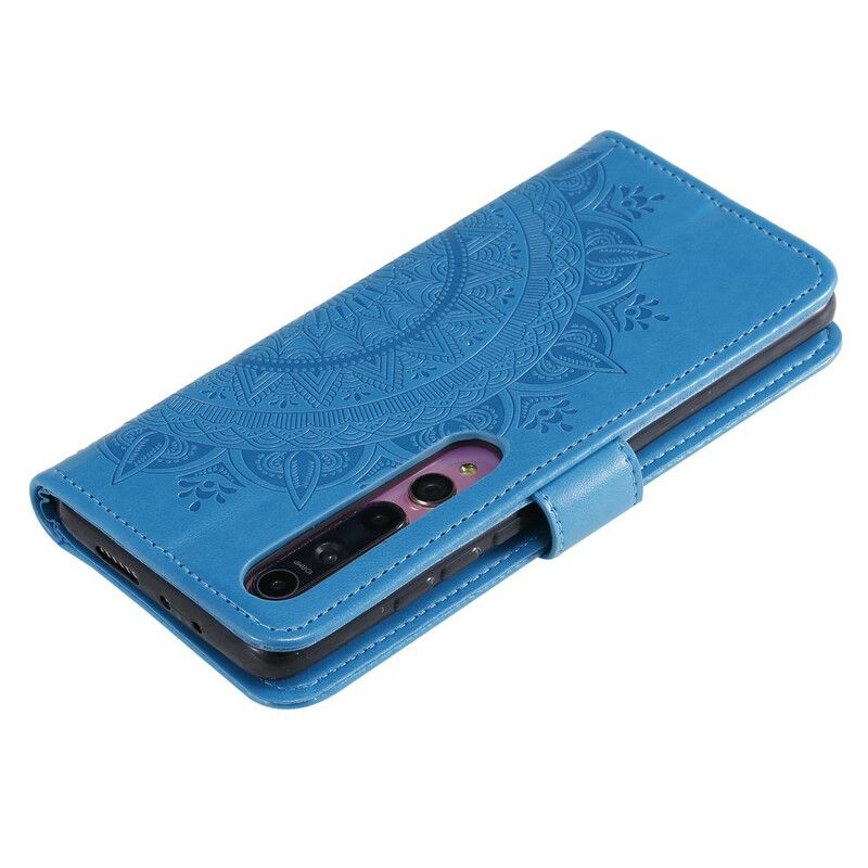 Læder Cover Xiaomi Mi 10 / 10 Pro Søn Mandala