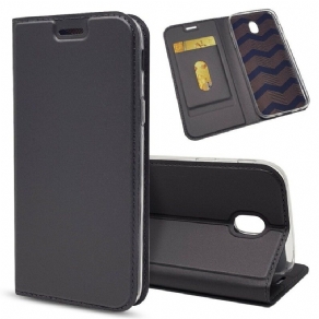 Cover Samsung Galaxy J3 2017 Flip Cover Premium Lædereffekt