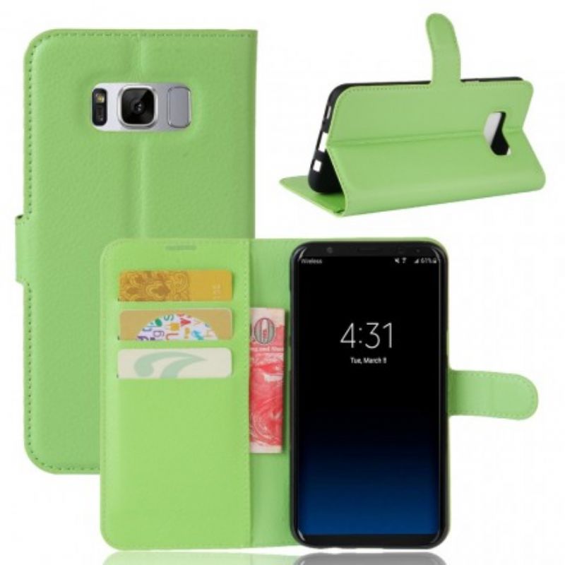 Flip Cover Samsung Galaxy S8 Plus Klassisk