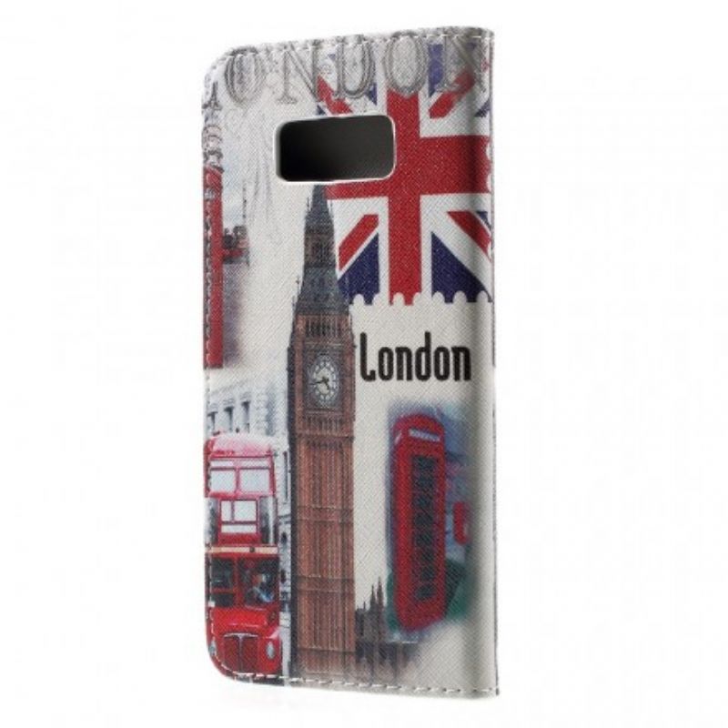 Flip Cover Samsung Galaxy S8 Plus London Life