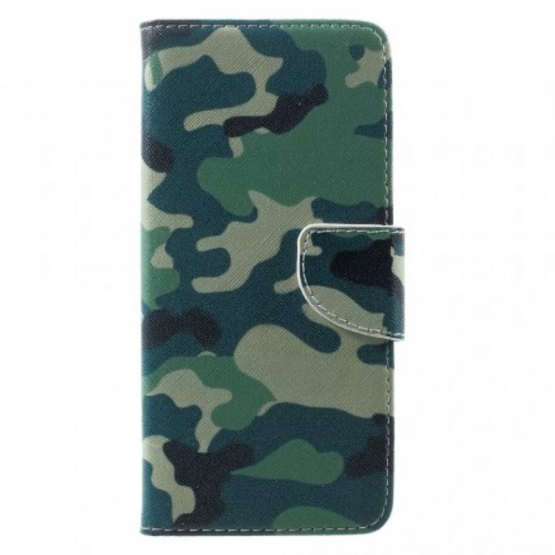 Flip Cover Samsung Galaxy S8 Plus Militær Camouflage