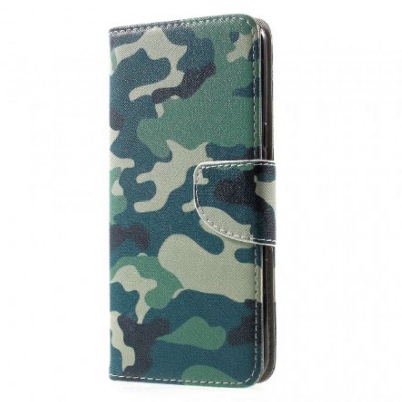 Flip Cover Samsung Galaxy S8 Plus Militær Camouflage