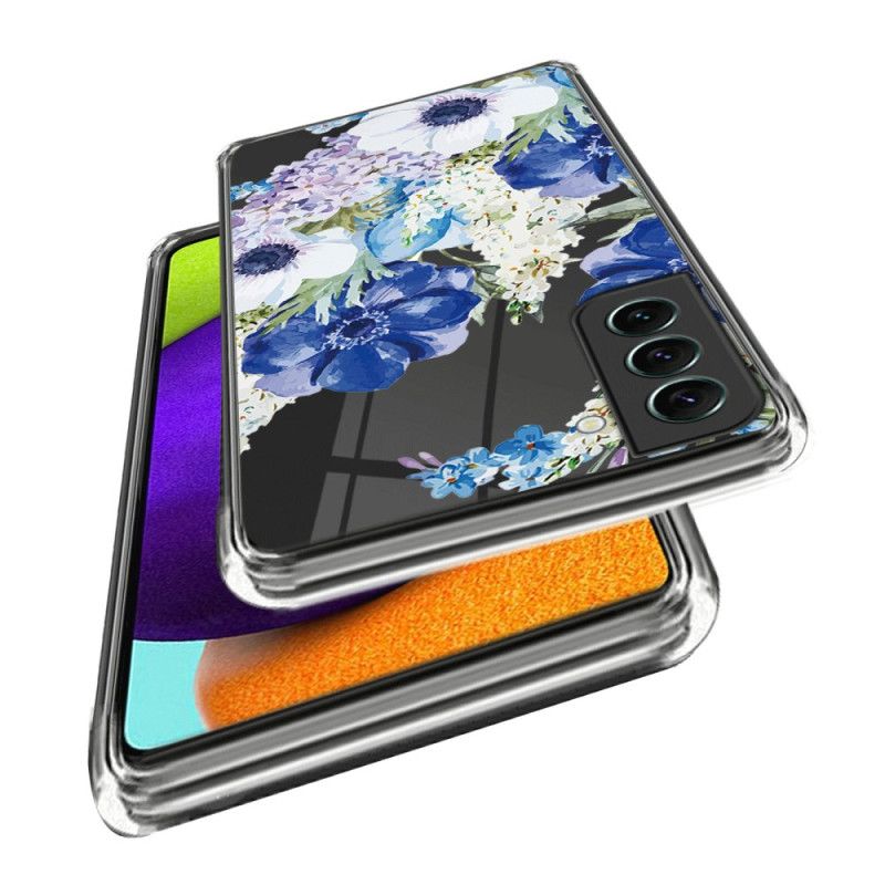 Cover Samsung Galaxy S24 5g Gennemsigtige Blomster