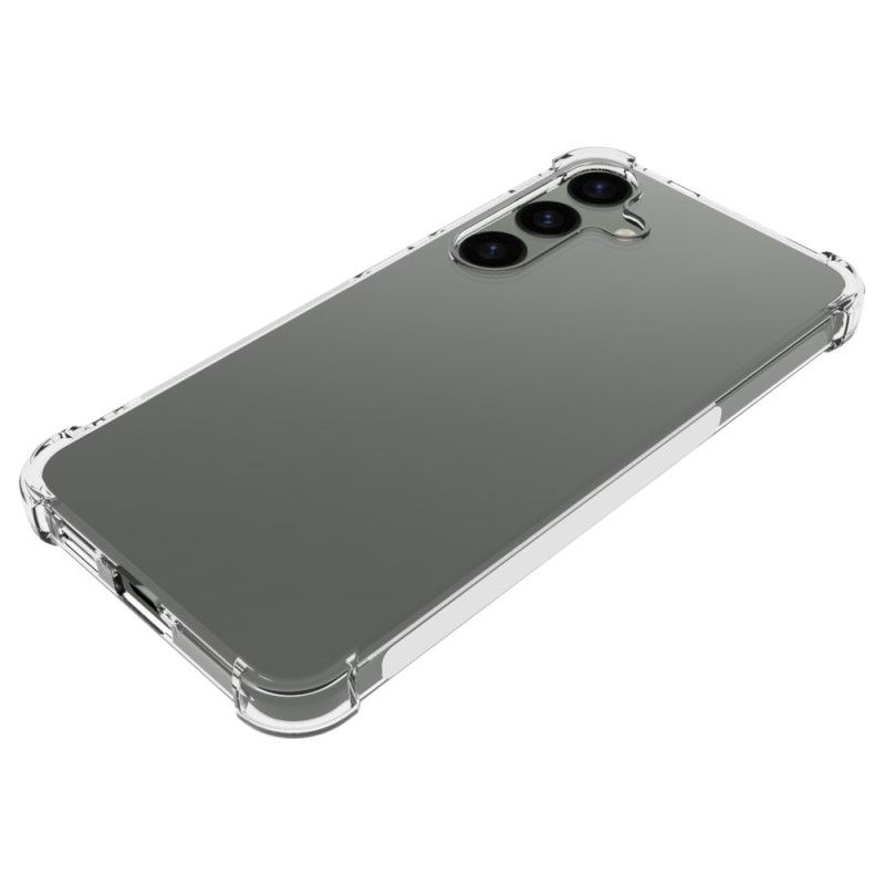 Cover Samsung Galaxy S24 5g Gennemsigtige Forstærkede Hjørner