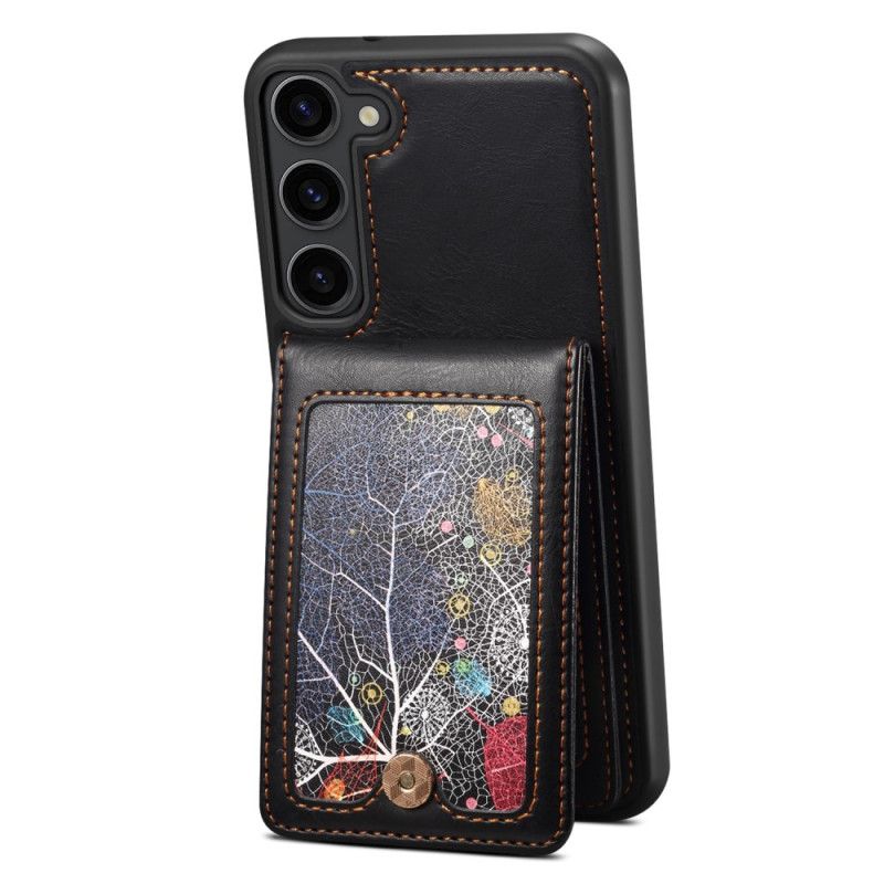 Cover Samsung Galaxy S24 5g Med Kortholder Og Skulderrem