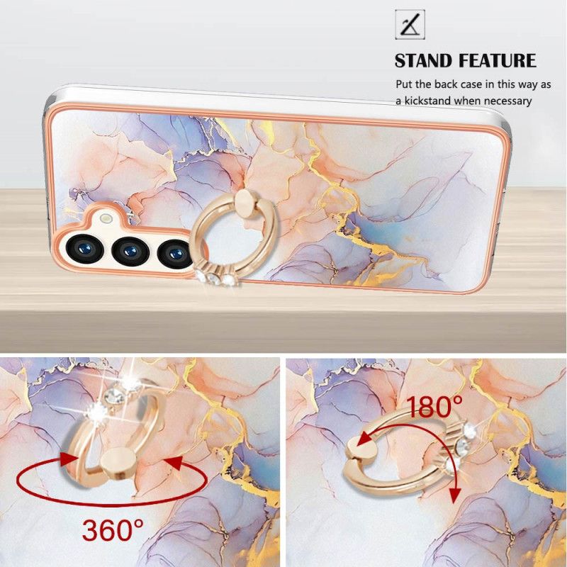 Cover Samsung Galaxy S24 5g Med Marble Style Support