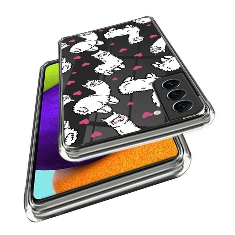 Cover Samsung Galaxy S24 5g Telefon Etui Gennemsigtige Lamaer