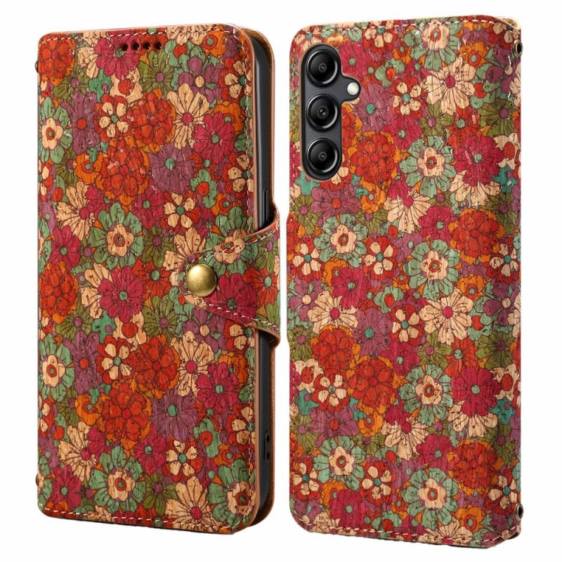 Flip Cover Samsung Galaxy S24 5g Blomstertryk