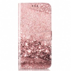 Flip Cover Samsung Galaxy S24 5g Guld-rose Marmor