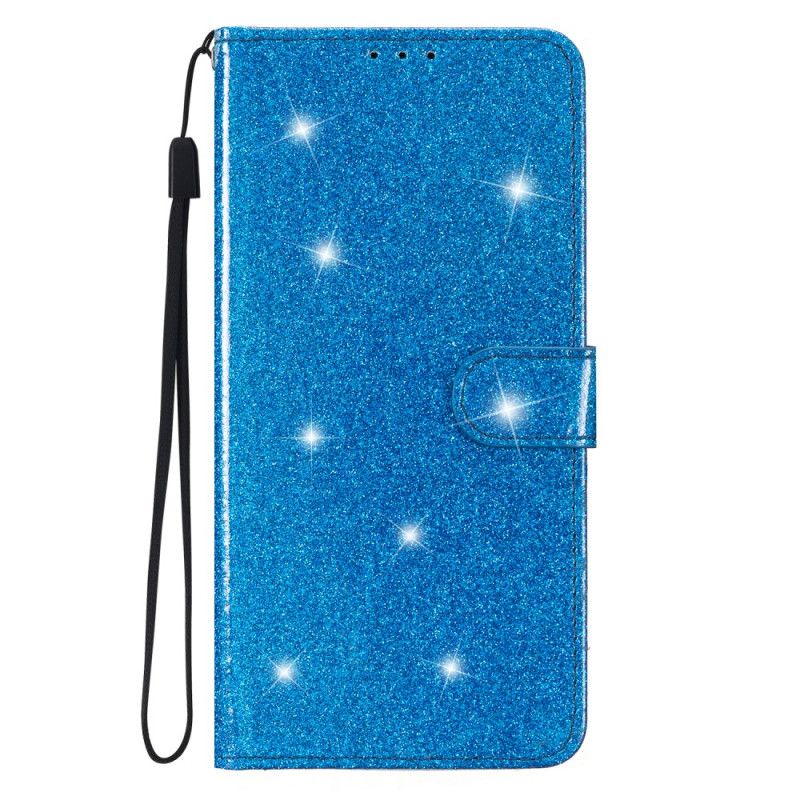 Flip Cover Samsung Galaxy S24 5g Med Glitter