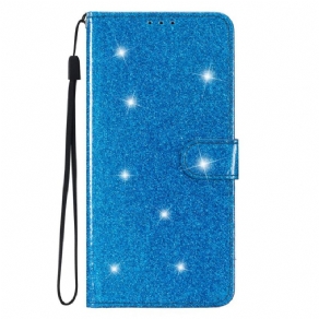 Flip Cover Samsung Galaxy S24 5g Med Glitter