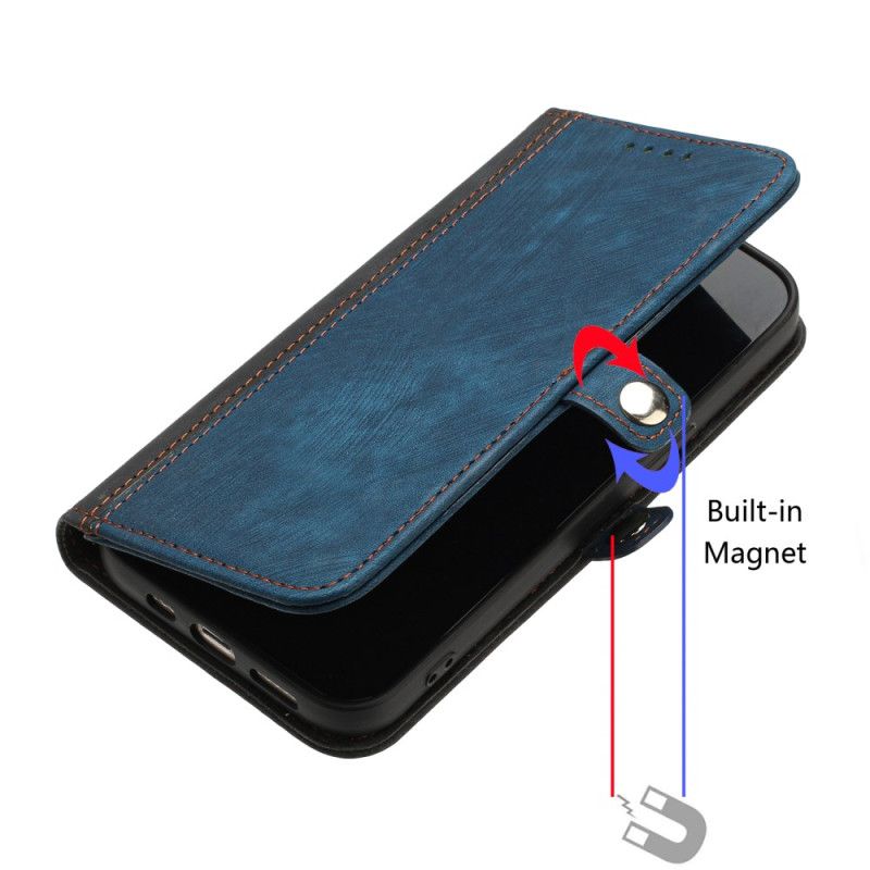 Flip Cover Samsung Galaxy S24 5g Tofarvet Remstil