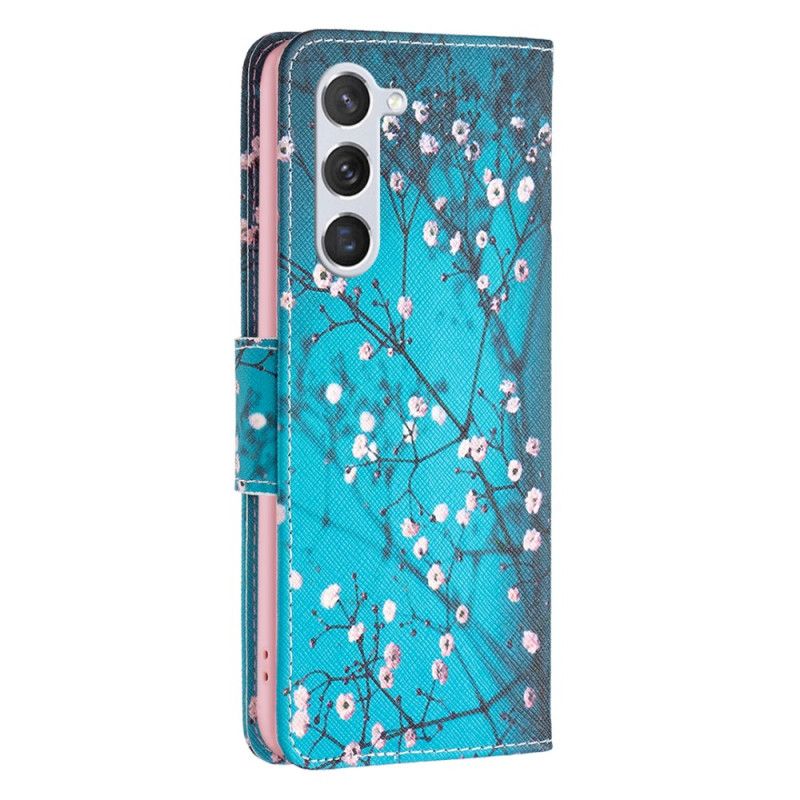 Flip Cover Til Samsung Galaxy S24 5g Blomstrende Grene