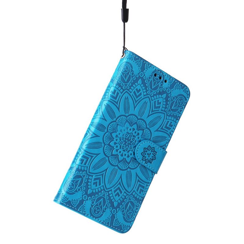 Flip Cover Til Samsung Galaxy S24 5g Flamboyant Mandala Med Rem