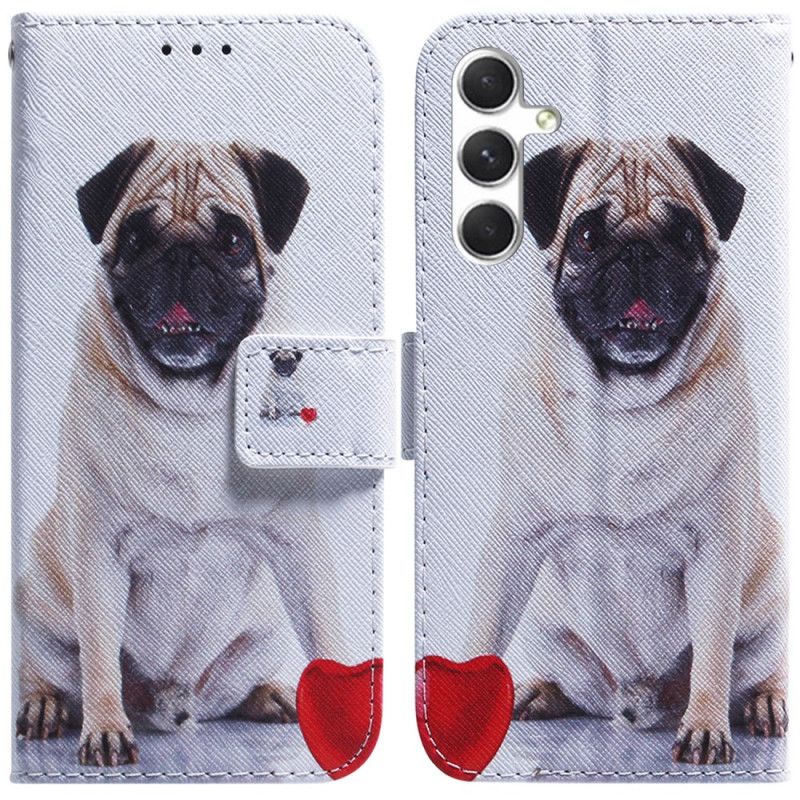 Flip Cover Til Samsung Galaxy S24 5g Mops Hund