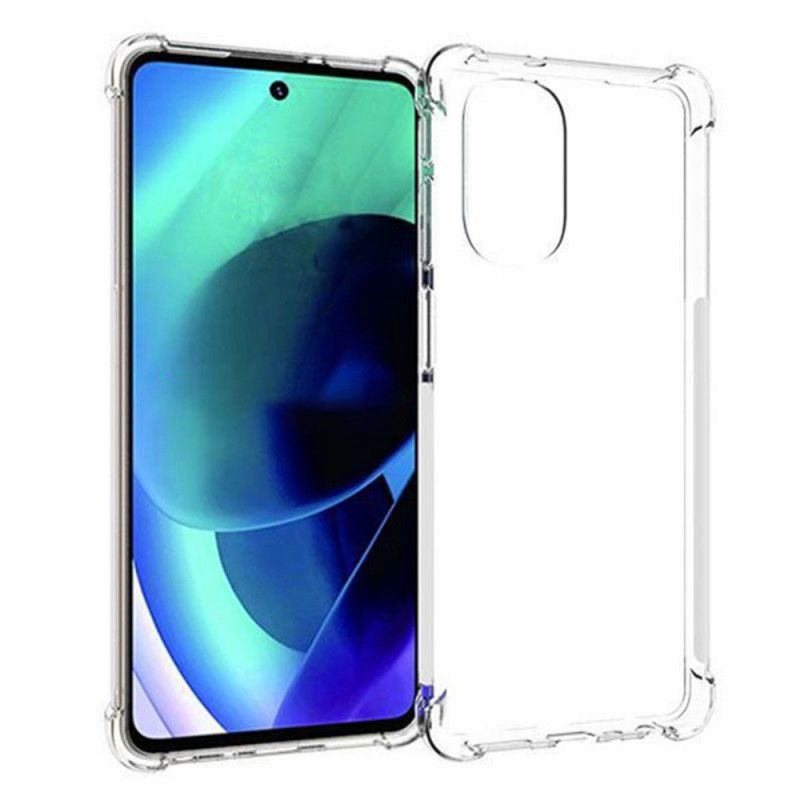 Cover Moto G51 5G Transparente Forstærkede Hjørner