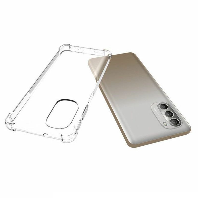 Cover Moto G51 5G Transparente Forstærkede Hjørner