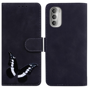 Flip Cover Moto G51 5G Butterfly Skin-touch