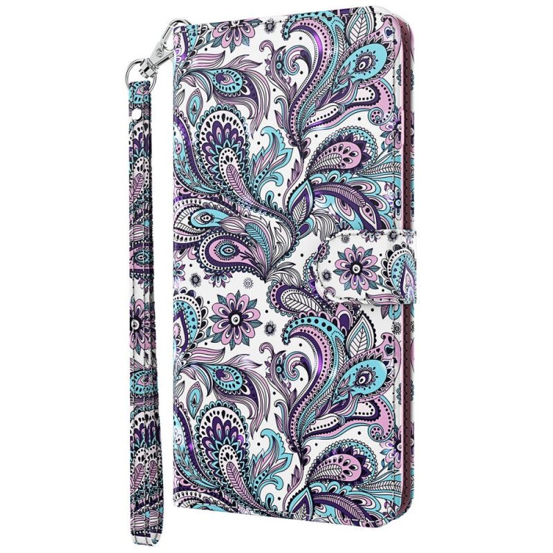 Flip Cover Moto G51 5G Paisley Mønster