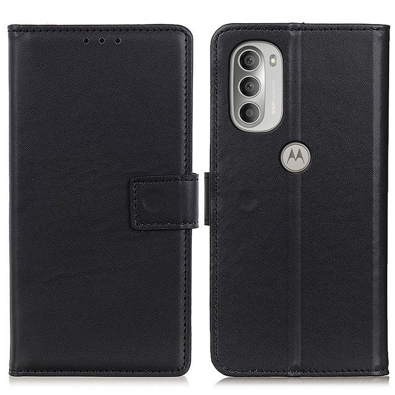 Flip Cover Moto G51 5G Simpelt Kunstlæder