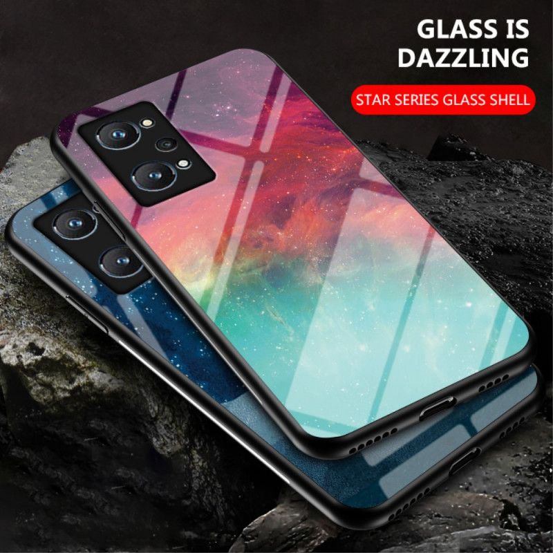 Cover Realme GT Neo 3T / Neo 2 Marmor Hærdet Glas